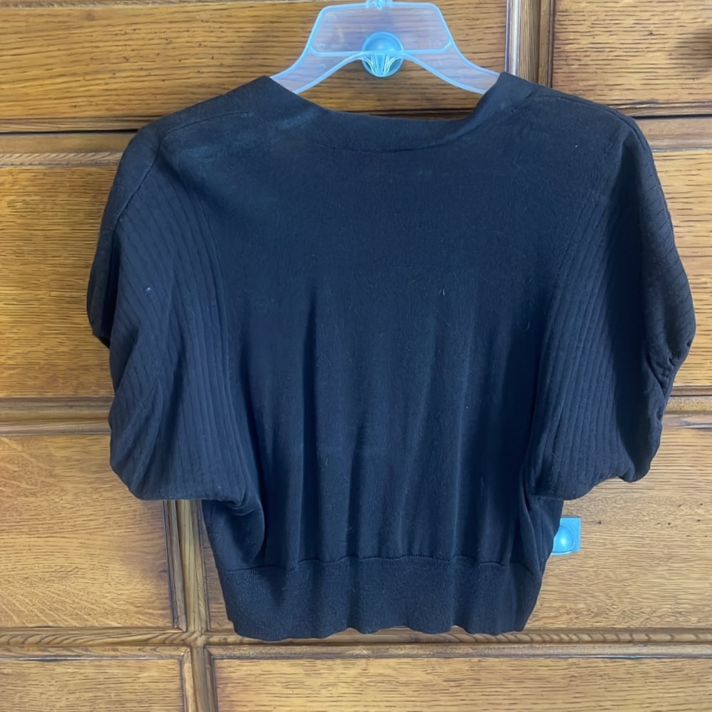 Brown 3 button cardigan XL Short Sleeve - Picture 5 of 5